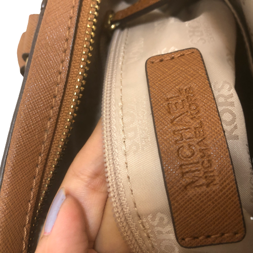 Michael Kors Brown Leather Satchel | Gently Used |
