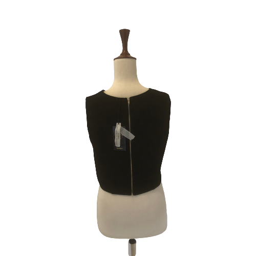 Twenty4 Black Crop Top | Brand New |