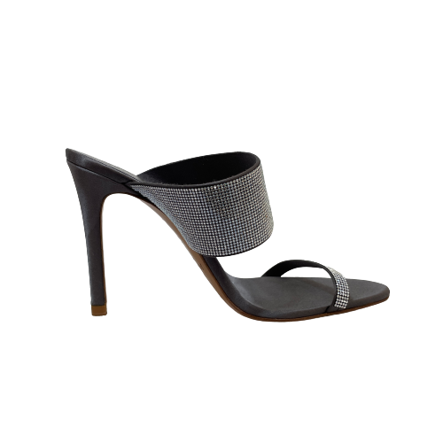 Pedro Garcia Dual Strap Rhinestone Heels | Brand New |