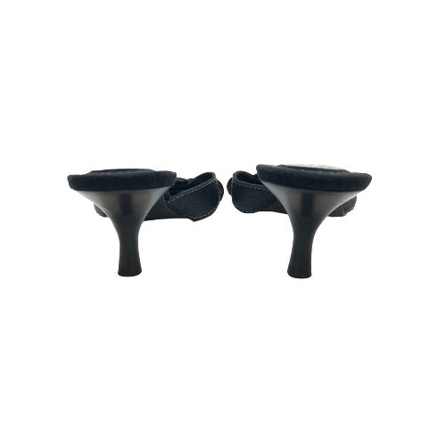 Naturalizer Black Heeled Sandals | Gently Used |