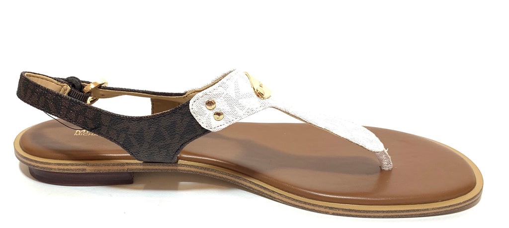 Michael Kors Monogram Thong Sandals | Like New |