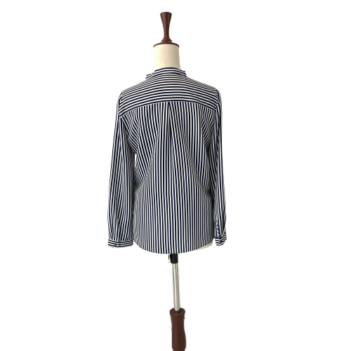 ZARA Navy Striped Knot Top | Gently Used |