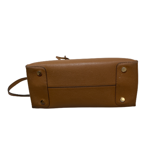 Michael Kors Tan Pebbled Leather 'Mercer' Satchel | Pre Loved |