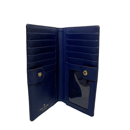 Kate Spade Navy Blue Slim Travel Wallet | Gently Used |
