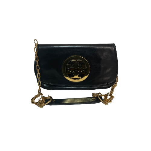 Tory Burch Black Leather Reva Crossbody | Gently Used |
