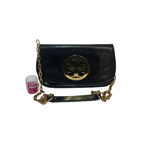 Tory Burch Black Leather Reva Crossbody | Gently Used |