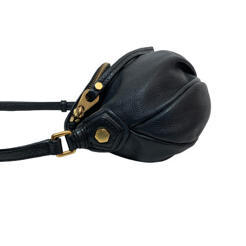 Marc Jacobs Black Leather Crossbody Bag | Pre Loved |