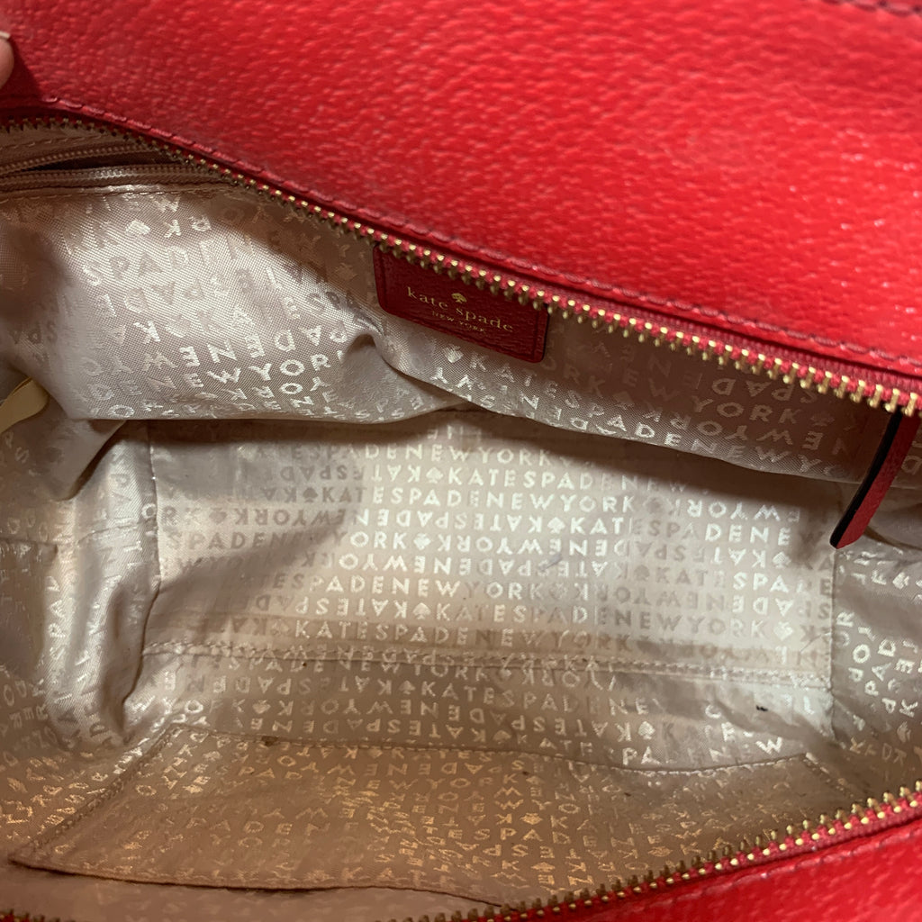 Kate Spade Red Leather Satchel | Gently Used |
