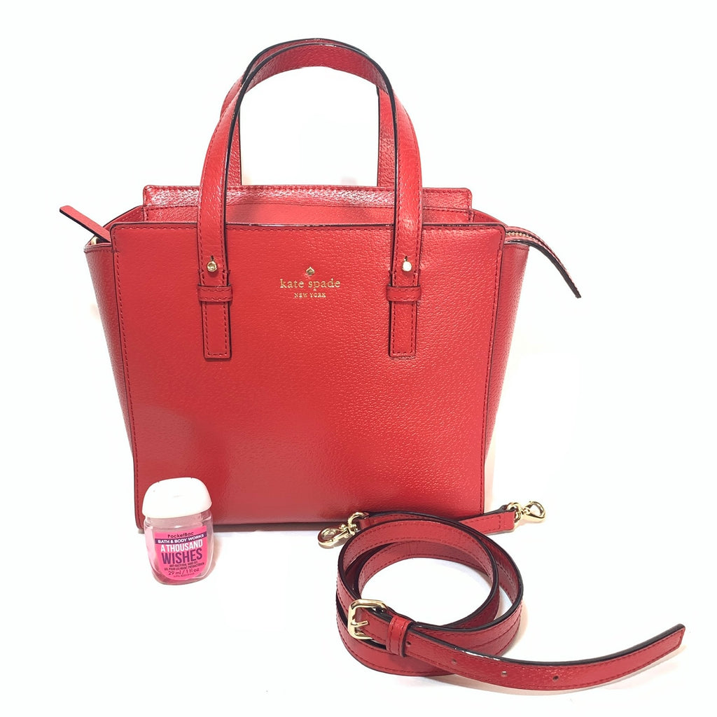Kate Spade Red Leather Satchel | Gently Used |