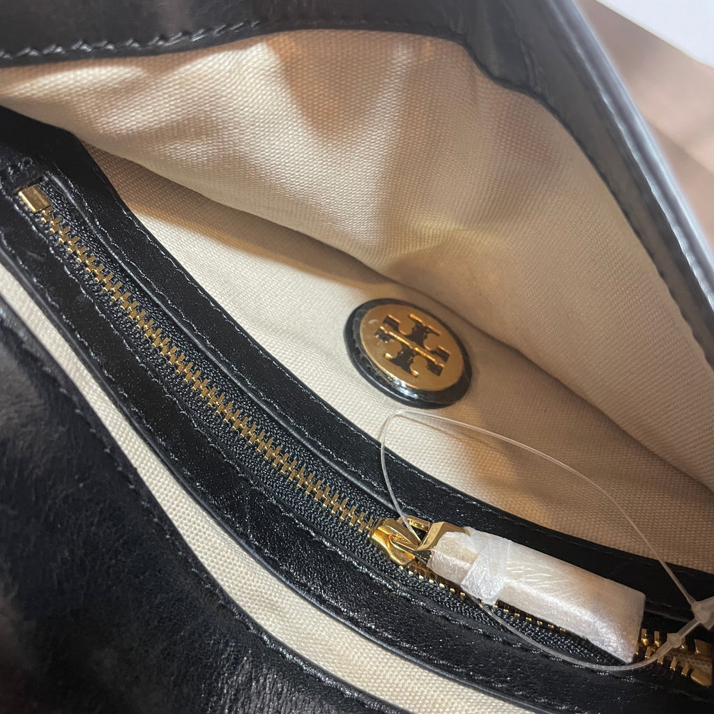 Tory Burch Black Leather Reva Crossbody | Gently Used |