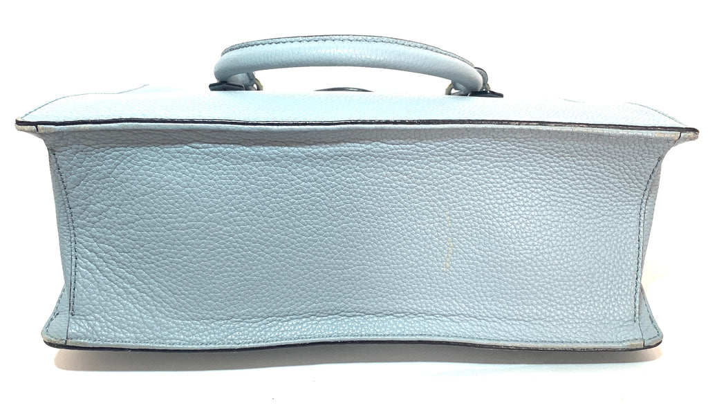 Kate Spade Light Blue Pebbled Leather Satchel | Gently Used |