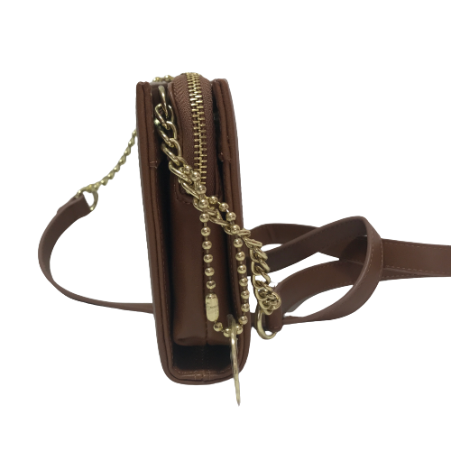 Steve Madden Brown Monogram Crossbody | Like New |