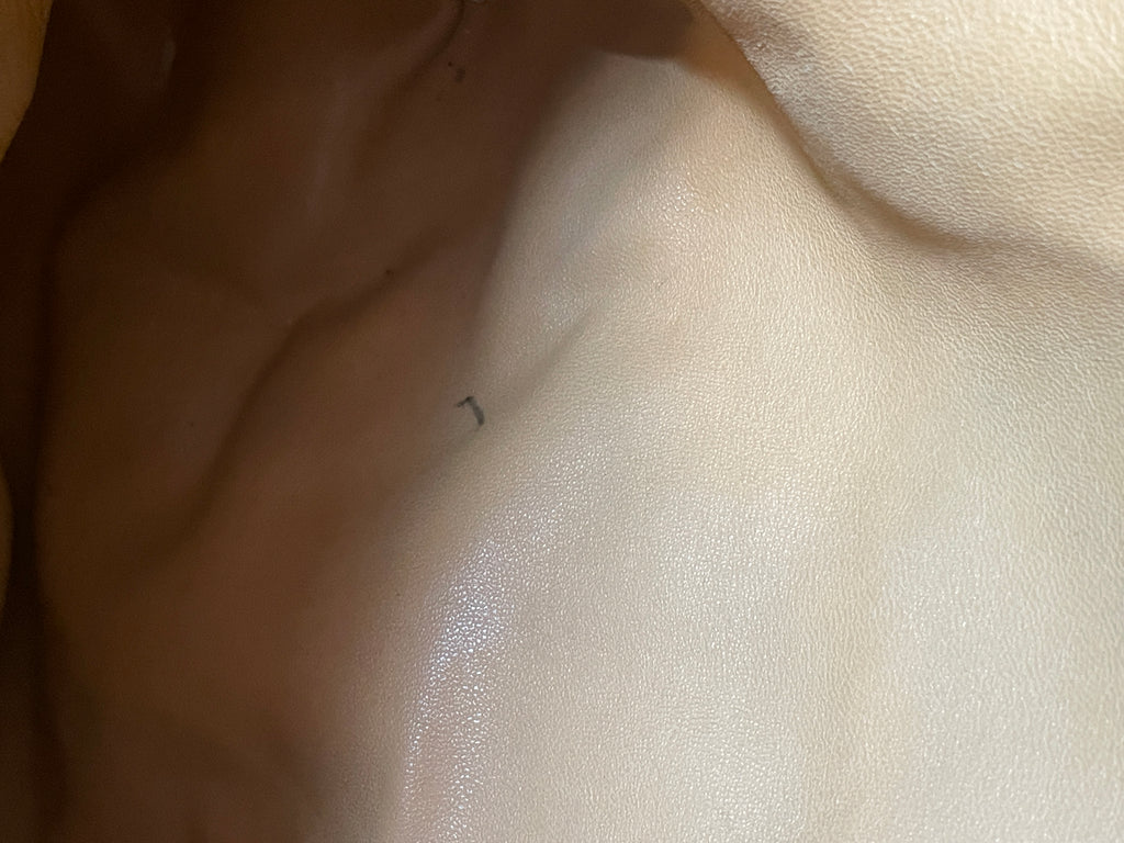 Prada Buffalo Leather Cocoa Frame Washed Bag | Gently Used |