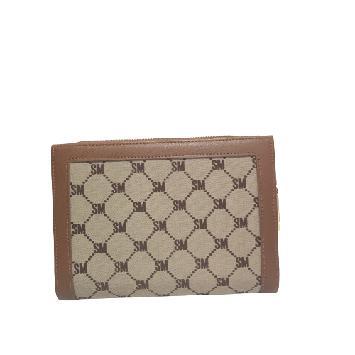 Steve Madden Brown Monogram Crossbody | Like New |
