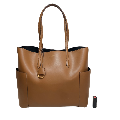 Ralph Lauren Tan Leather Shoulder Bag | Pre Loved |