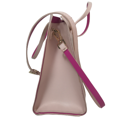 Kate Spade Pink Leather Elodie Arbour Hill Satchel | Pre Loved |