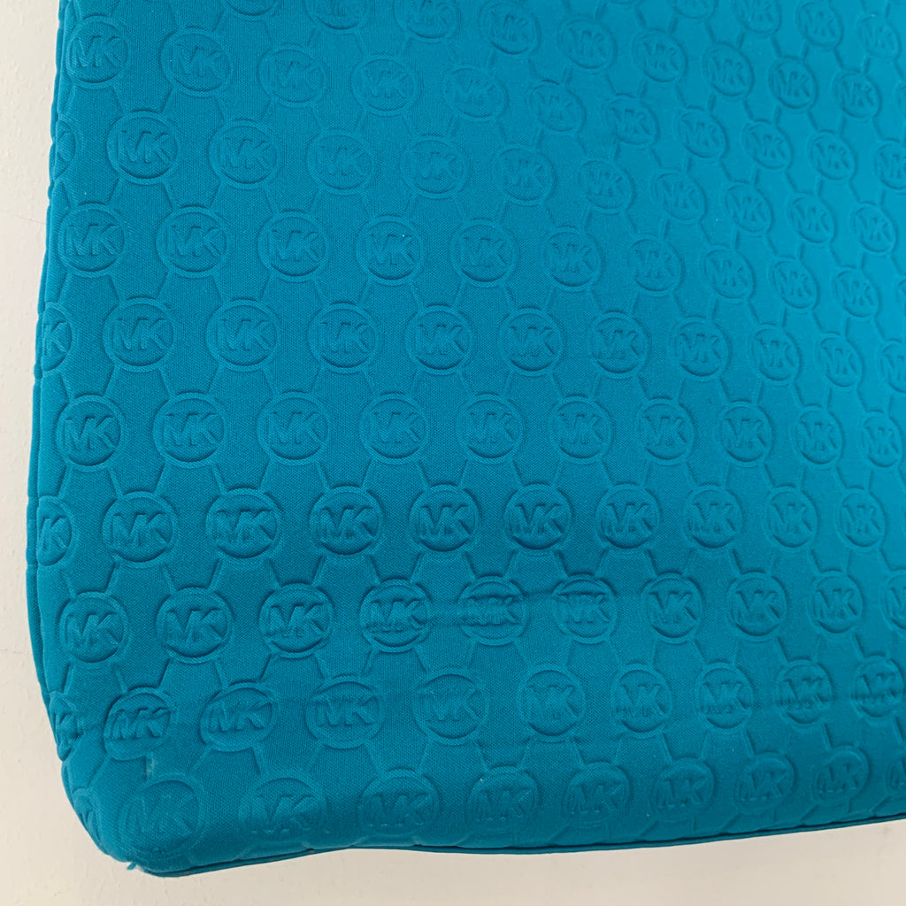 Michael Kors Teal 'Neoprene' Jet Set Tote | Gently Used |