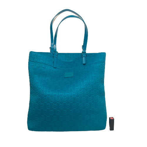 Michael Kors Teal 'Neoprene' Jet Set Tote | Gently Used |