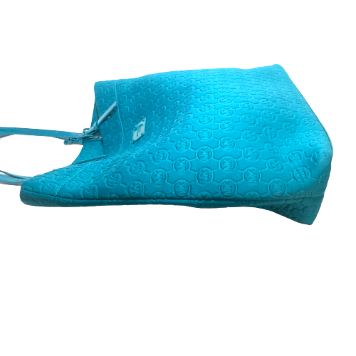 Michael Kors Teal 'Neoprene' Jet Set Tote | Gently Used |