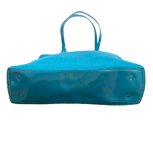 Michael Kors Teal 'Neoprene' Jet Set Tote | Gently Used |