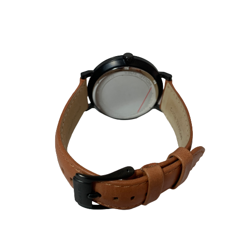 Michael Kors Men's Tan Leather Wristwatch | Like New |