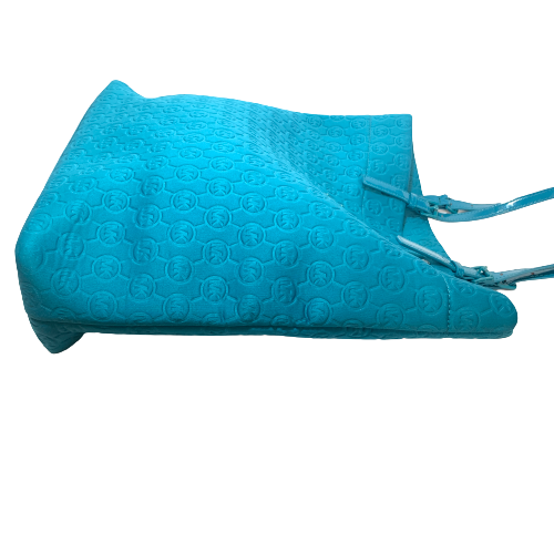 Michael Kors Teal 'Neoprene' Jet Set Tote | Gently Used |
