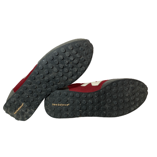 New Balance Men's Maroon Sneakers | Pre Loved |