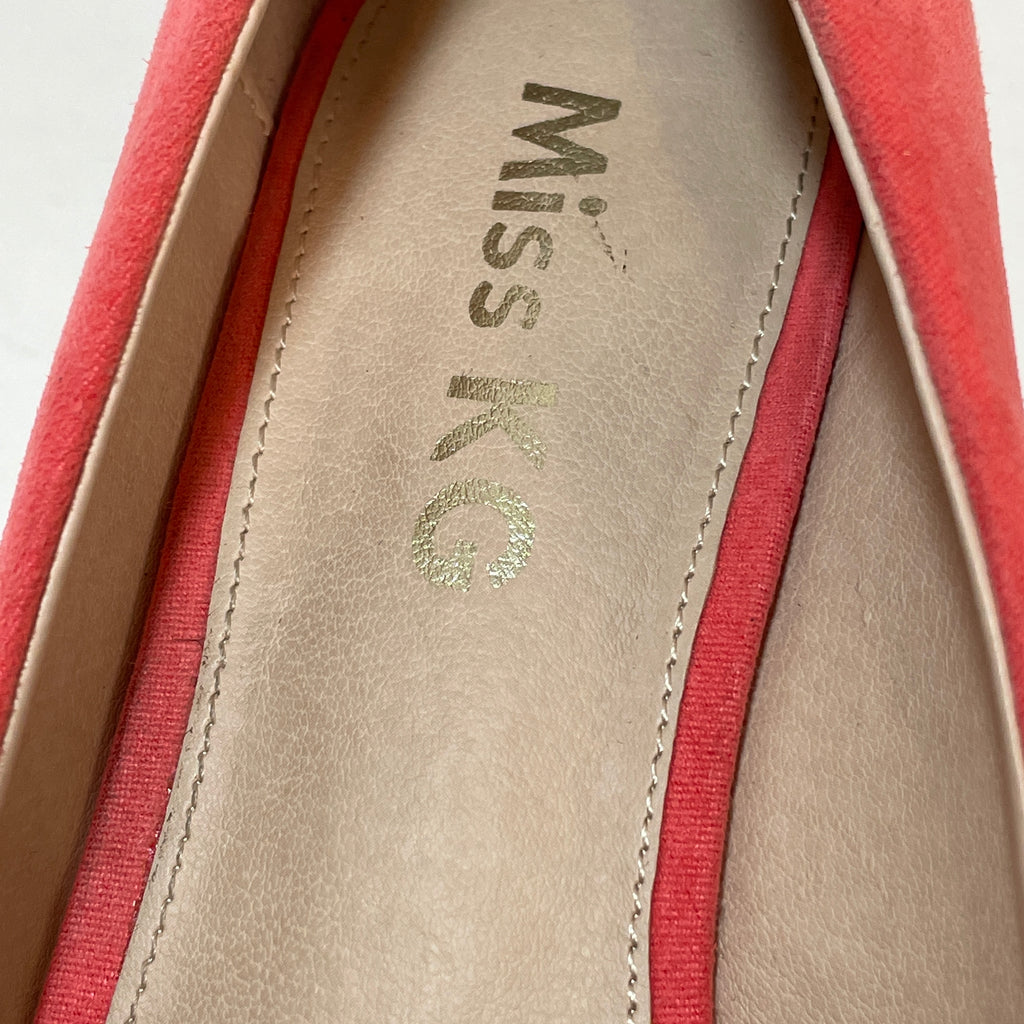 Miss KG Orange Peep-Toe Jute Wedges | Gently Used |