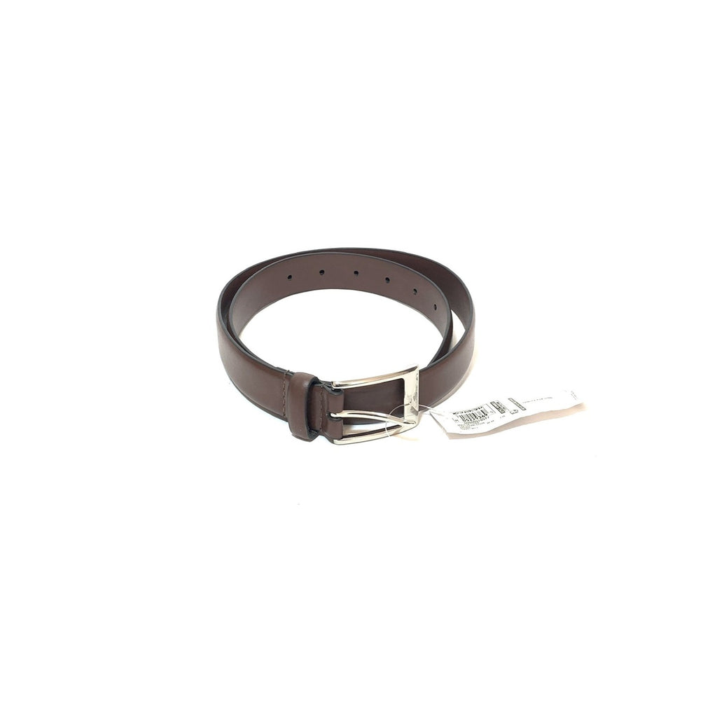 Marks & Spencer Men's Brown Leatherette Belt | Brand New |