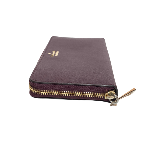 Kate Spade Purple Ziparound Leather Wallet | Gently Used |