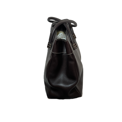 TOD's Brown Leather Shoulder Bag | Pre Loved |