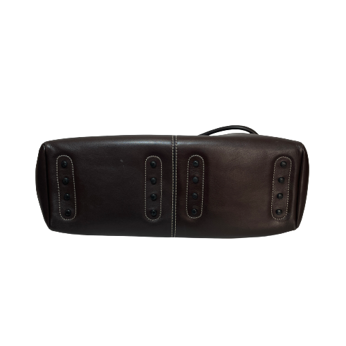 TOD's Brown Leather Shoulder Bag | Pre Loved |