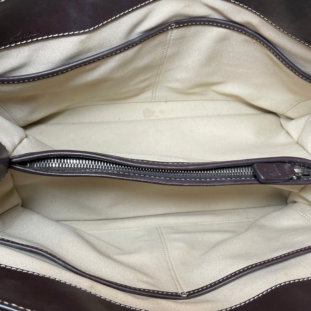 TOD's Brown Leather Shoulder Bag | Pre Loved |