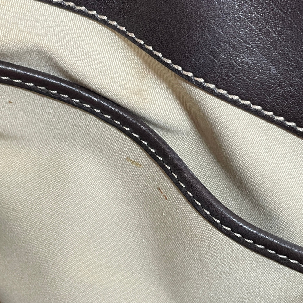 TOD's Brown Leather Shoulder Bag | Pre Loved |