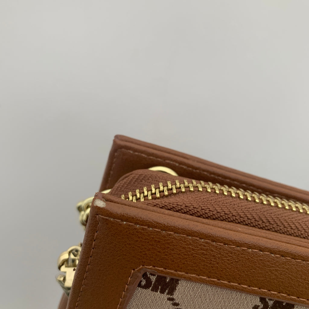 Steve Madden Brown Monogram Crossbody | Like New |