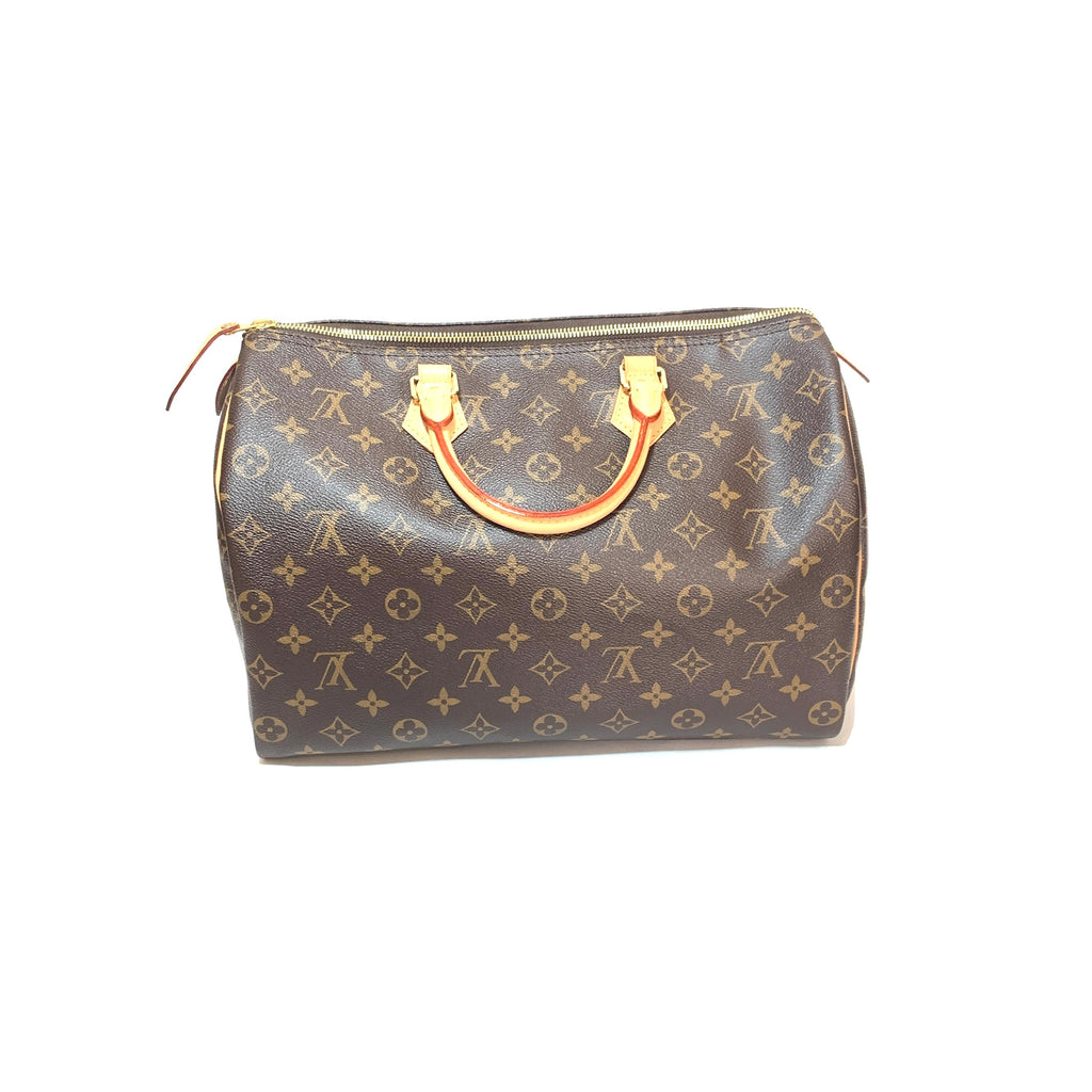 Louis Vuitton Monogram Canvas Speedy 35 Bag | Like New |