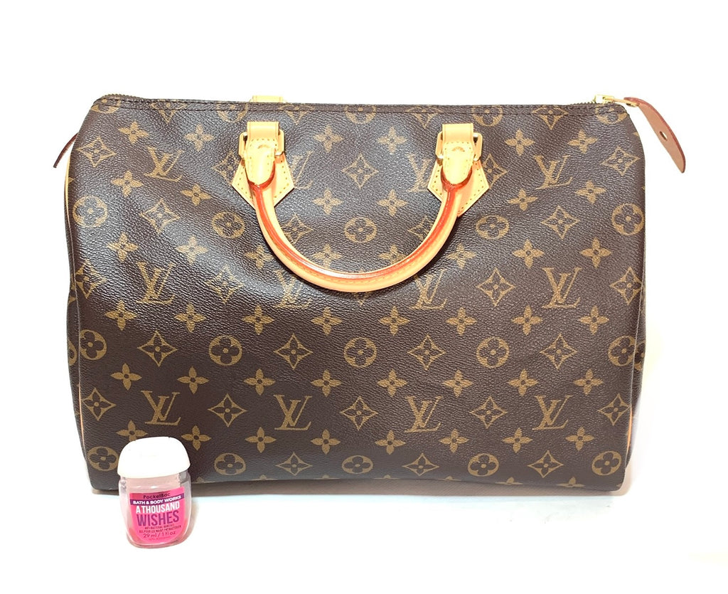Louis Vuitton Monogram Canvas Speedy 35 Bag | Like New |