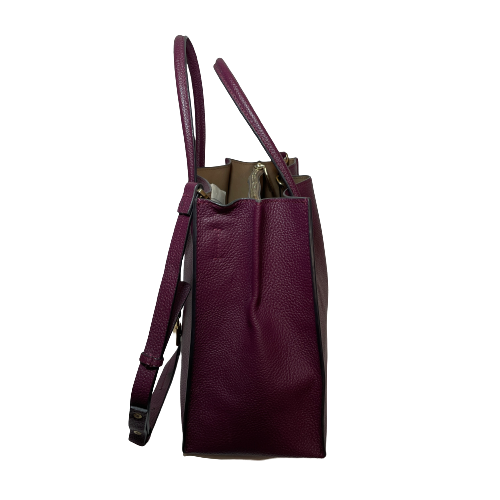 Michael Kors Purple Leather Mercer Satchel | Gently Used |