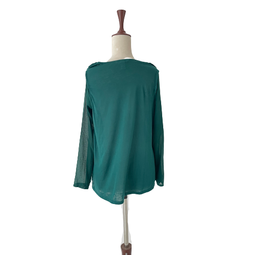 H&M Green Top | Gently Used |