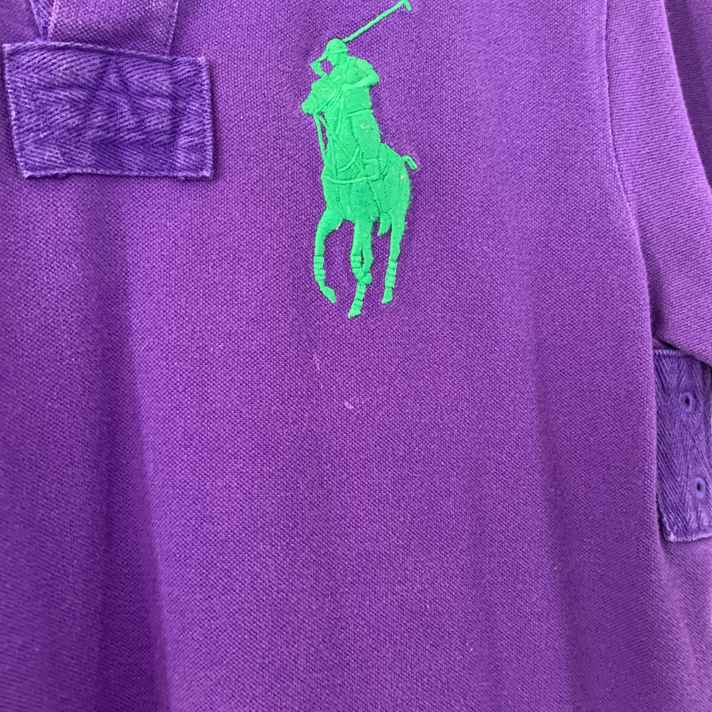 Ralph Lauren Men's Purple Polo Shirt | Pre Loved |