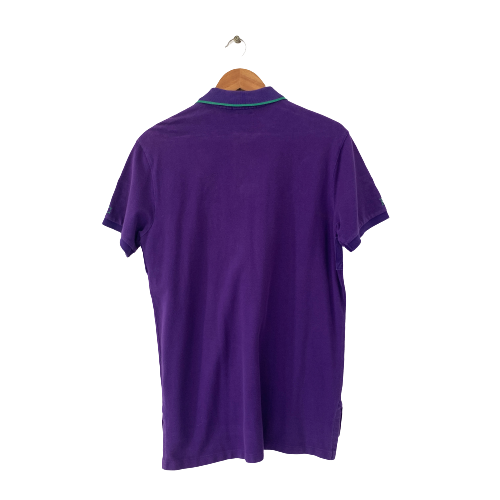Ralph Lauren Men's Purple Polo Shirt | Pre Loved |