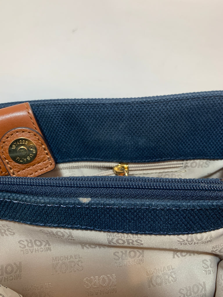 Michael Kors Hamilton Denim East West Satchel | Gently Used |