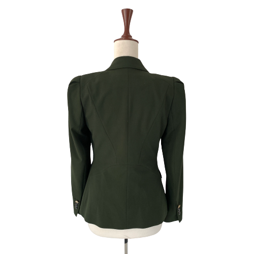 ZARA Olive Green Blazer | Gently Used |