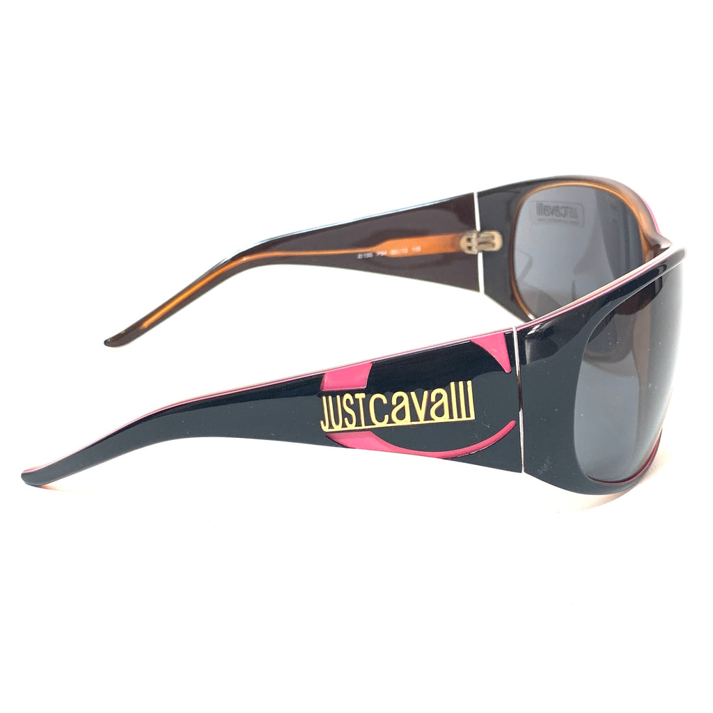 Just Cavalli Black and Pink JC13S Sunglasses | Like New |