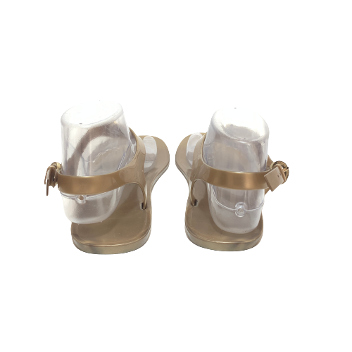 Michael Kors Bronze Jelly 'Sondra' Thong Sandals | Pre Loved |