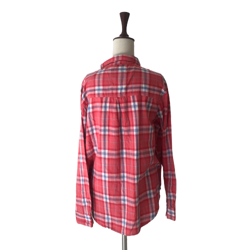 NEXT Red Checked Collared Shirt | Gently Used |