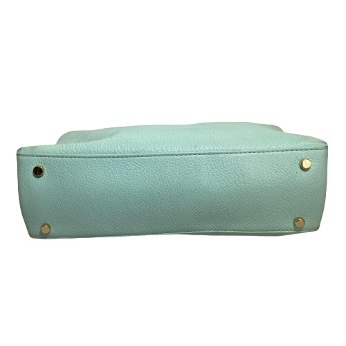 Kate Spade Light Aqua Blue Pebbled Leather Shoulder Bag | Pre Loved |