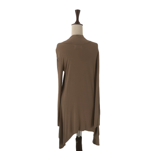 ZARA Light Brown Knit Open Cover-Up | Gently Used |