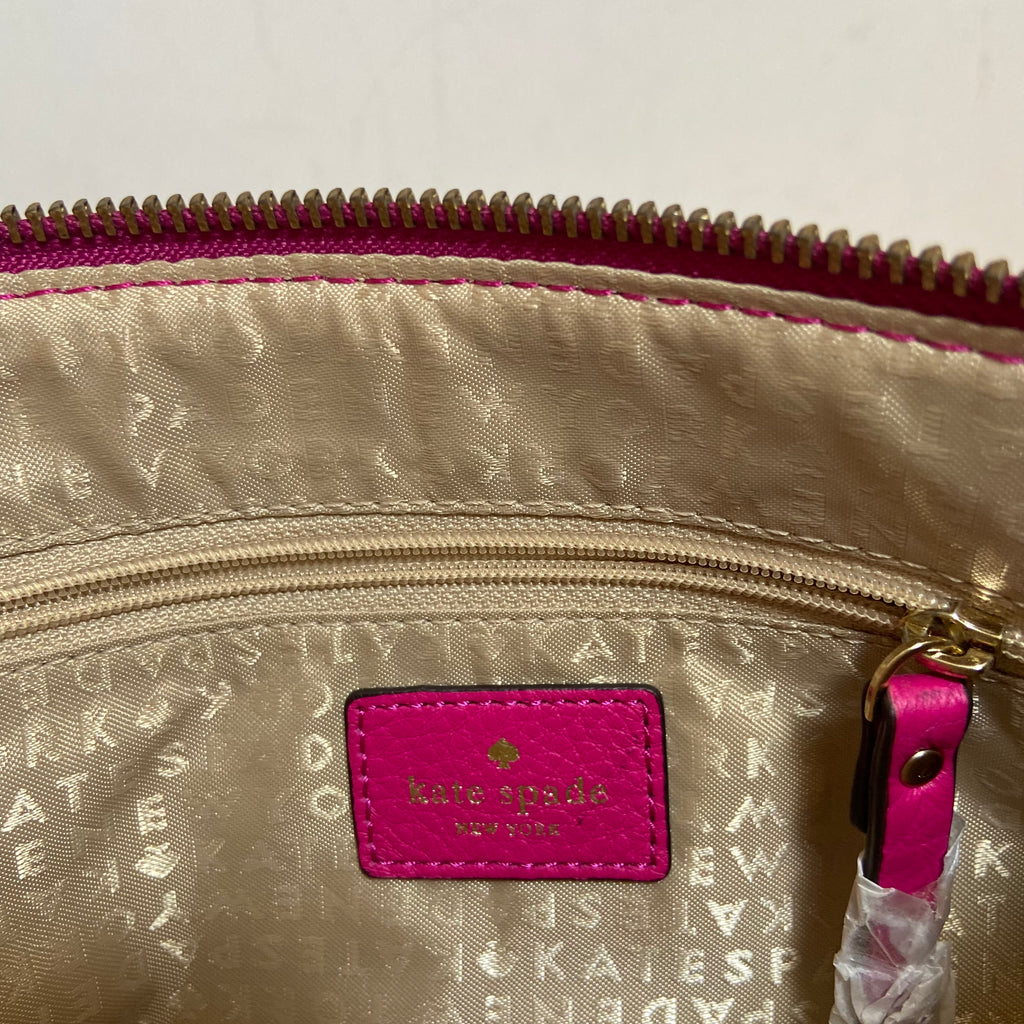 Kate Spade “Pink Berkshire Road Adela” Leather Shoulder Bag | Gently Used |