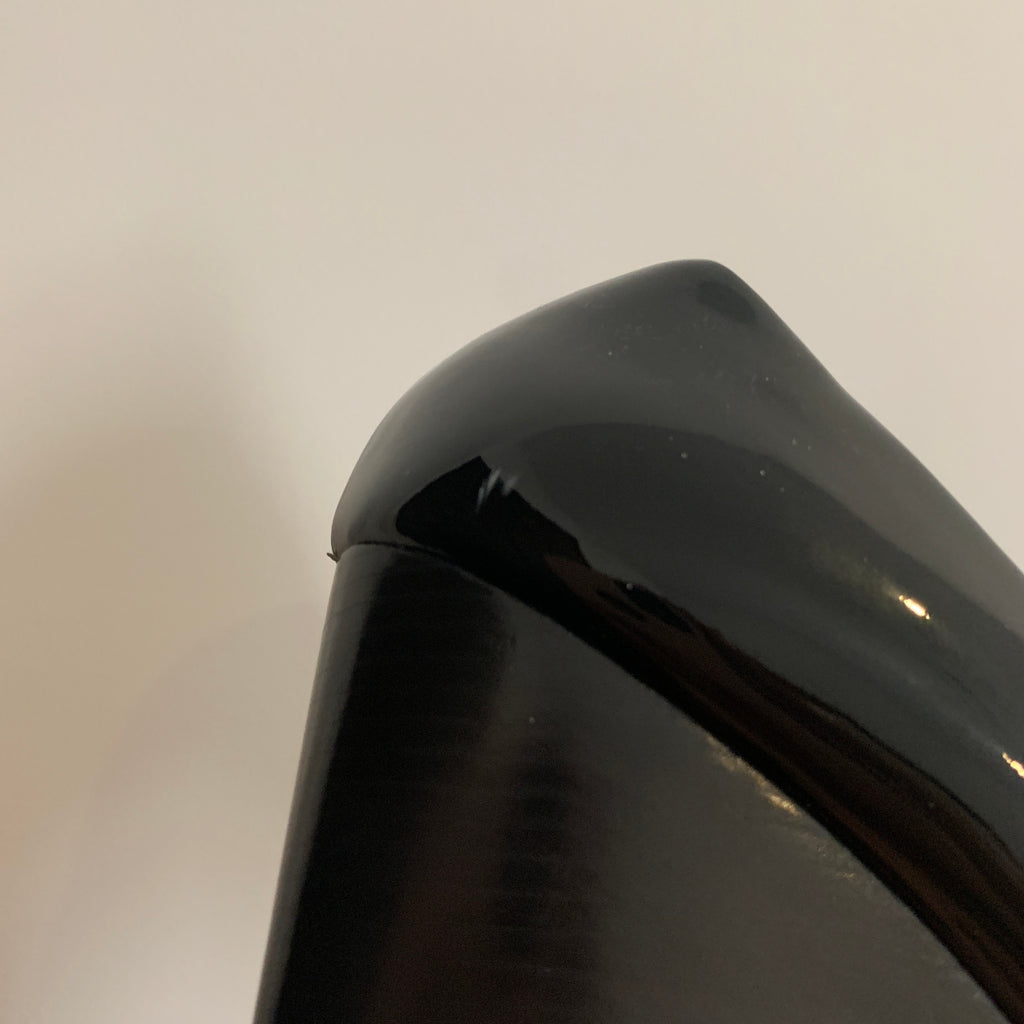 Tory Burch Black Patent Leather 'Raleigh' Wedges | Gently Used |